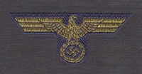 Kriegsmarine EM cap eagle