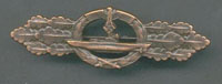 Kriegsmarine Navy Combat Bar - Bronze