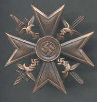 Spanish Cross medal bronze