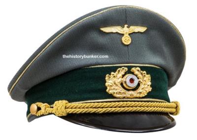 WW2 German Generals tricot visor cap