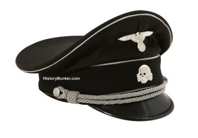 WW2 German SS Generals tricot visor cap