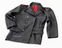 WW2 German Leather U Boat Kriegsmarine leather deck jacket BLACK- WW2 German leather coats