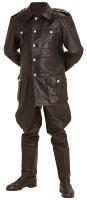 M36 Karl Ruprech Kroenen leather breeches and tunic- Nazi Assasin uniform Hellboy